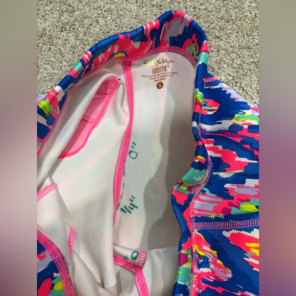 Lilly Pulitzer Britton Scuba Short Ikat Multi Luminescent Size Small - Picture 5 of 8